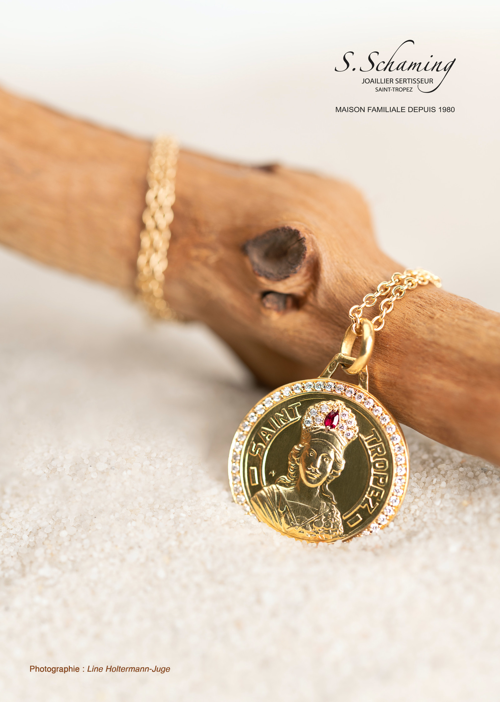 Publicité Schaming pour magazine Pure